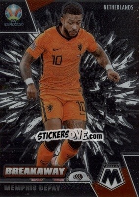 Sticker Memphis Depay - UEFA Euro 2020 Mosaic n. 12b - Panini