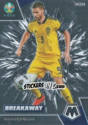 Sticker Marcus Berg - UEFA Euro 2020 Mosaic n. 20b - Panini