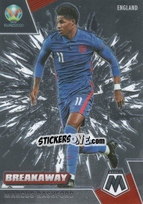 Sticker Marcus Rashford - UEFA Euro 2020 Mosaic n. 26b - Panini