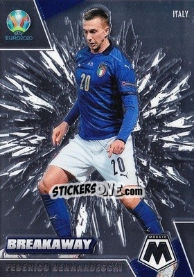 Sticker Federico Bernardeschi - UEFA Euro 2020 Mosaic n. 29b - Panini