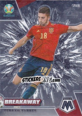 Sticker Ferran Torres - UEFA Euro 2020 Mosaic n. 30b - Panini