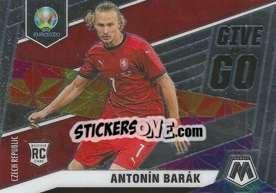 Sticker Antonin Barak - UEFA Euro 2020 Mosaic n. 4gg - Panini