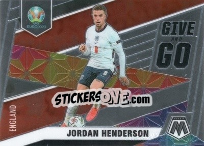 Figurina Jordan Henderson - UEFA Euro 2020 Mosaic - Panini