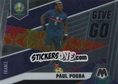 Cromo Paul Pogba - UEFA Euro 2020 Mosaic - Panini