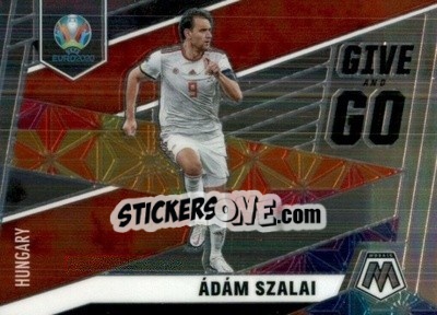 Sticker Adam Szalai - UEFA Euro 2020 Mosaic n. 10gg - Panini