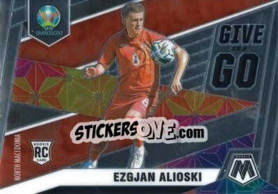 Sticker Ezgjan Alioski - UEFA Euro 2020 Mosaic - Panini