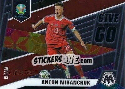 Sticker Anton Miranchuk - UEFA Euro 2020 Mosaic n. 16gg - Panini