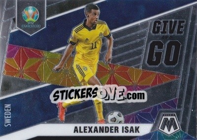 Sticker Alexander Isak - UEFA Euro 2020 Mosaic n. 20gg - Panini