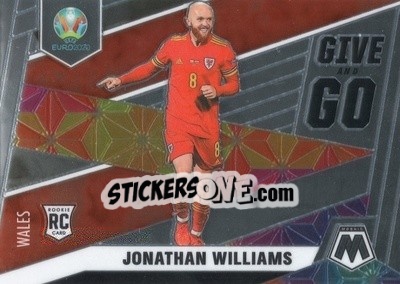 Sticker Jonathan Williams - UEFA Euro 2020 Mosaic - Panini
