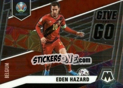 Sticker Eden Hazard - UEFA Euro 2020 Mosaic n. 25gg - Panini