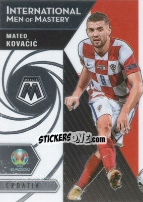 Figurina Mateo Kovacic - UEFA Euro 2020 Mosaic - Panini