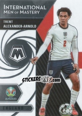 Sticker Trent Alexander-Arnold - UEFA Euro 2020 Mosaic n. 6i - Panini