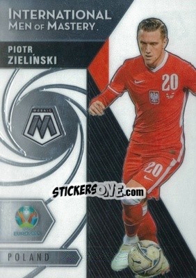 Sticker Piotr Zielinski - UEFA Euro 2020 Mosaic n. 14i - Panini