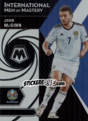 Sticker John McGinn - UEFA Euro 2020 Mosaic n. 17i - Panini