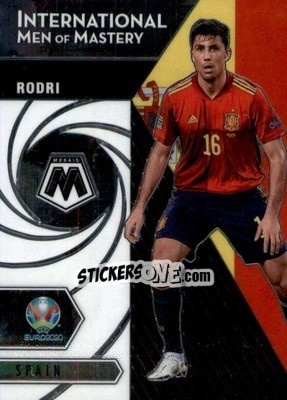 Sticker Rodri - UEFA Euro 2020 Mosaic n. 19i - Panini