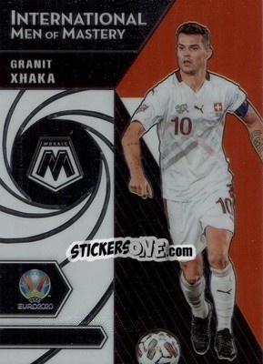 Sticker Granit Xhaka - UEFA Euro 2020 Mosaic n. 21i - Panini