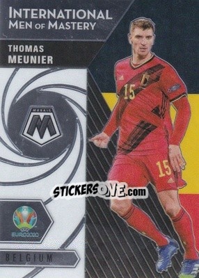 Sticker Thomas Meunier - UEFA Euro 2020 Mosaic n. 25i - Panini