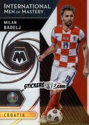 Sticker Milan Badelj - UEFA Euro 2020 Mosaic n. 26i - Panini