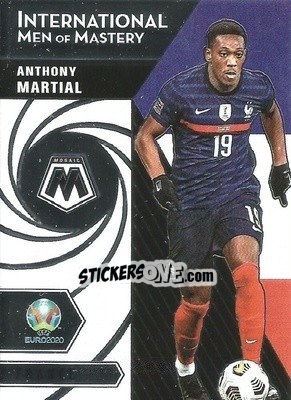 Sticker Anthony Martial - UEFA Euro 2020 Mosaic n. 29i - Panini