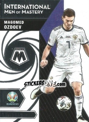 Cromo Magomed Ozdoev - UEFA Euro 2020 Mosaic - Panini