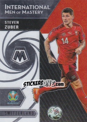 Sticker Steven Zuber - UEFA Euro 2020 Mosaic n. 38i - Panini