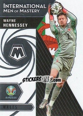 Sticker Wayne Hennessey - UEFA Euro 2020 Mosaic - Panini