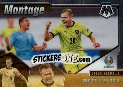 Sticker Matej Vydra - UEFA Euro 2020 Mosaic n. 4mn - Panini