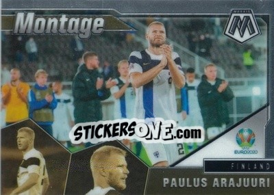 Sticker Paulus Arajuuri - UEFA Euro 2020 Mosaic - Panini