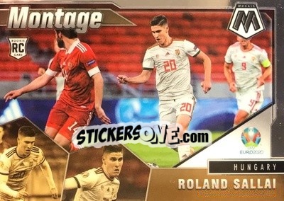 Sticker Roland Sallai - UEFA Euro 2020 Mosaic n. 10mn - Panini