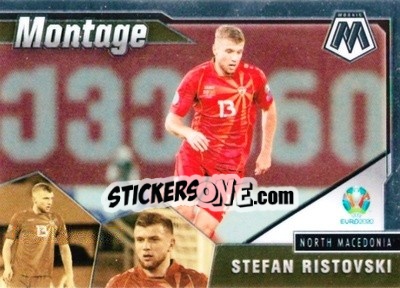 Sticker Stefan Ristovski - UEFA Euro 2020 Mosaic n. 13mn - Panini