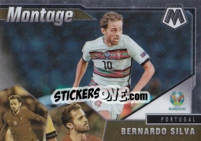 Sticker Bernardo Silva - UEFA Euro 2020 Mosaic n. 15mn - Panini