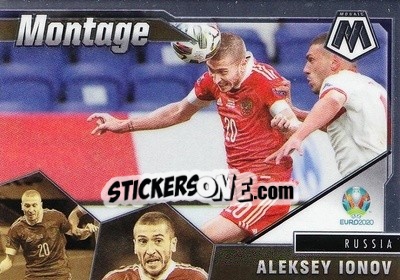 Sticker Aleksei Ionov - UEFA Euro 2020 Mosaic n. 16mn - Panini