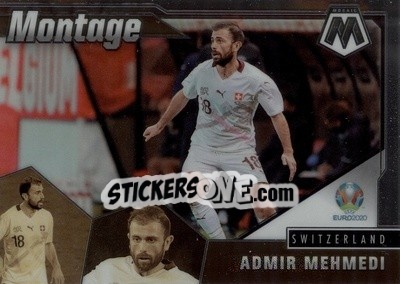 Cromo Admir Mehmedi - UEFA Euro 2020 Mosaic - Panini