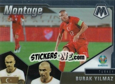 Sticker Burak Yilmaz - UEFA Euro 2020 Mosaic n. 22mn - Panini