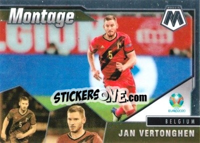 Sticker Jan Vertonghen - UEFA Euro 2020 Mosaic n. 25mn - Panini
