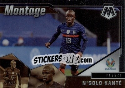 Sticker N'Golo Kante - UEFA Euro 2020 Mosaic n. 27mn - Panini