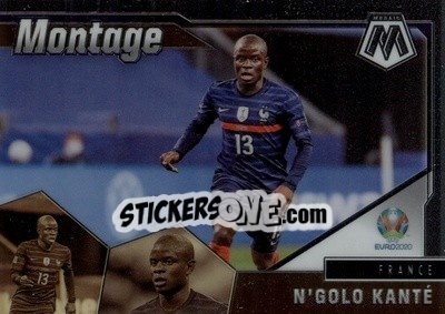 Cromo N'Golo Kante - UEFA Euro 2020 Mosaic - Panini