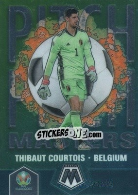 Cromo Thibaut Courtois - UEFA Euro 2020 Mosaic - Panini