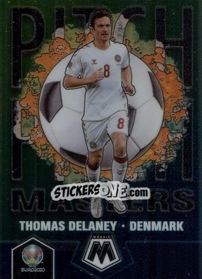 Sticker Thomas Delaney - UEFA Euro 2020 Mosaic n. 5p - Panini