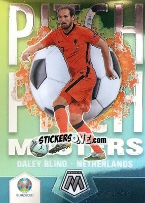 Sticker Daley Blind - UEFA Euro 2020 Mosaic n. 12p - Panini