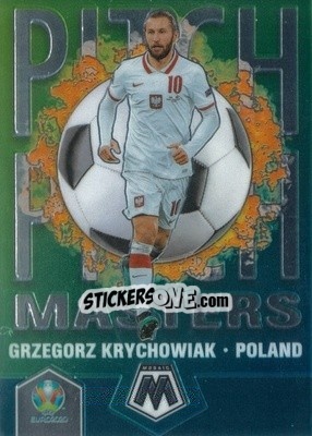 Sticker Grzegorz Krychowiak - UEFA Euro 2020 Mosaic - Panini