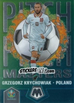 Sticker Grzegorz Krychowiak - UEFA Euro 2020 Mosaic n. 14p - Panini