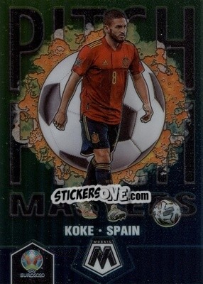 Sticker Koke - UEFA Euro 2020 Mosaic n. 19p - Panini