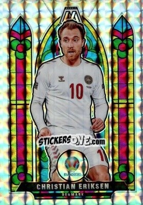 Sticker Christian Eriksen - UEFA Euro 2020 Mosaic n. 5sg - Panini