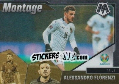 Sticker Alessandro Florenzi - UEFA Euro 2020 Mosaic n. 29mn - Panini