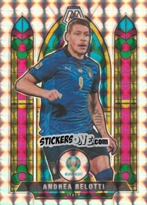 Sticker Andrea Belotti - UEFA Euro 2020 Mosaic n. 11sg - Panini