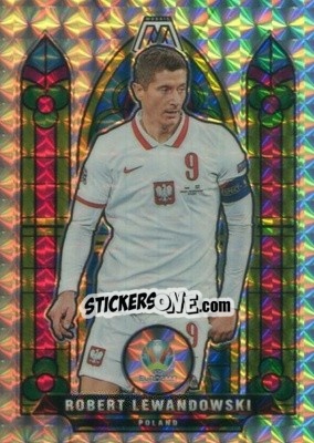 Sticker Robert Lewandowski - UEFA Euro 2020 Mosaic - Panini