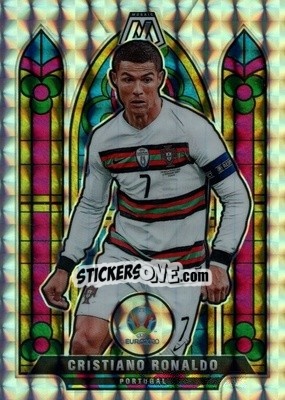 Sticker Cristiano Ronaldo - UEFA Euro 2020 Mosaic n. 15sg - Panini