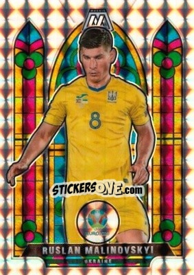 Sticker Ruslan Malinovskyi - UEFA Euro 2020 Mosaic n. 23sg - Panini