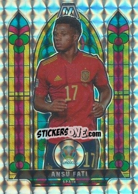Sticker Ansu Fati - UEFA Euro 2020 Mosaic n. 30sg - Panini